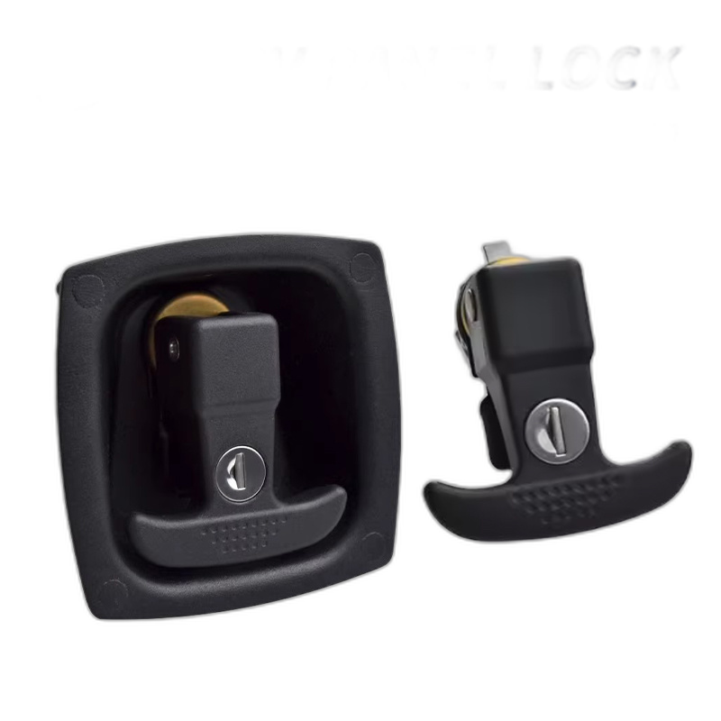 A7892 Khóa cửa khoang xe RV kiểu tay nắm chữ T với chốt hình đuôi cá