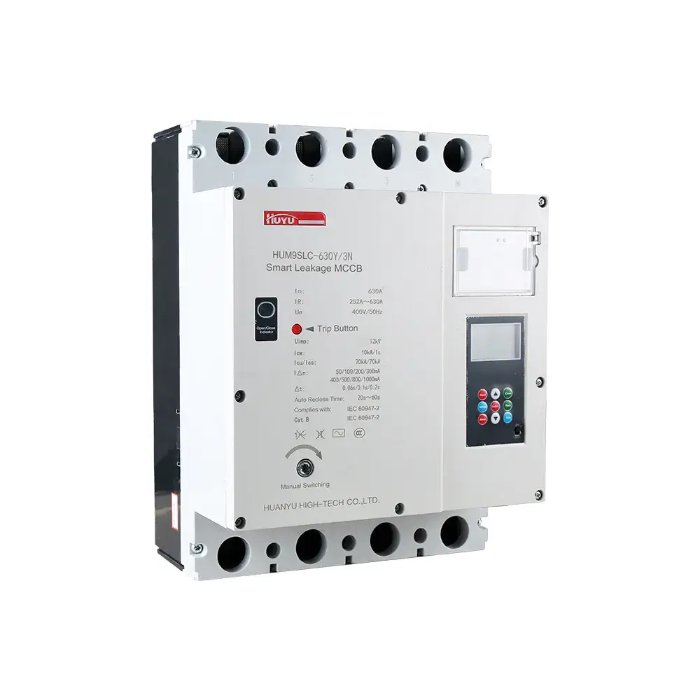 Aptomat khối (MCCB) thông minh HUM9SLC tích hợp bảo vệ chống rò điện - Ảnh 3