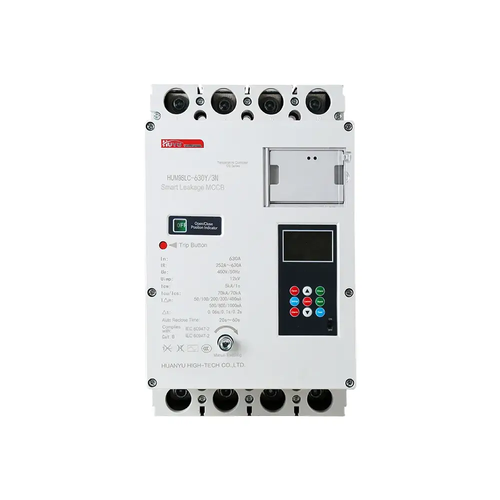 Aptomat khối (MCCB) thông minh HUM9SLC tích hợp bảo vệ chống rò điện - Ảnh 4