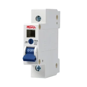 Bộ ngắt mạch cách ly xoay chiều (AC Isolator Switch) HUH7-125 — 6–125A, 1P–4P
