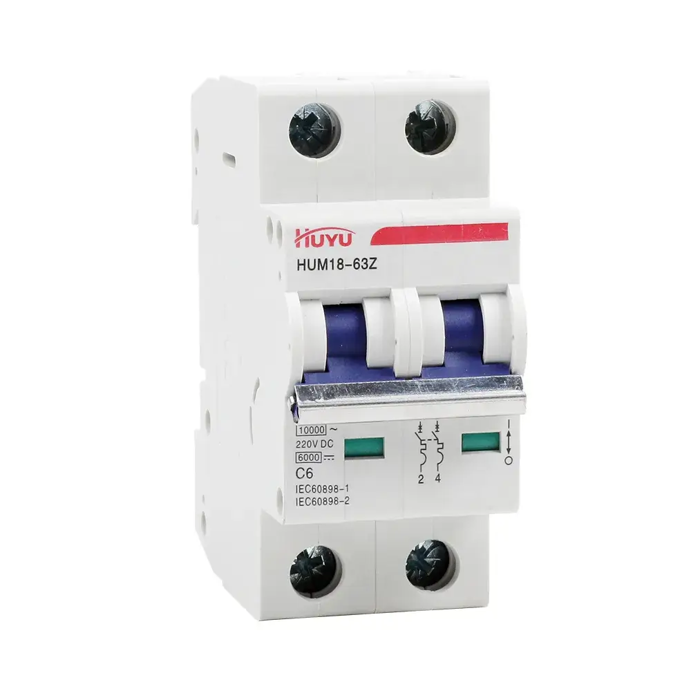 HUM18-63Z Bộ ngắt mạch vi mô xoay chiều/xoay chiều - Ảnh 3
