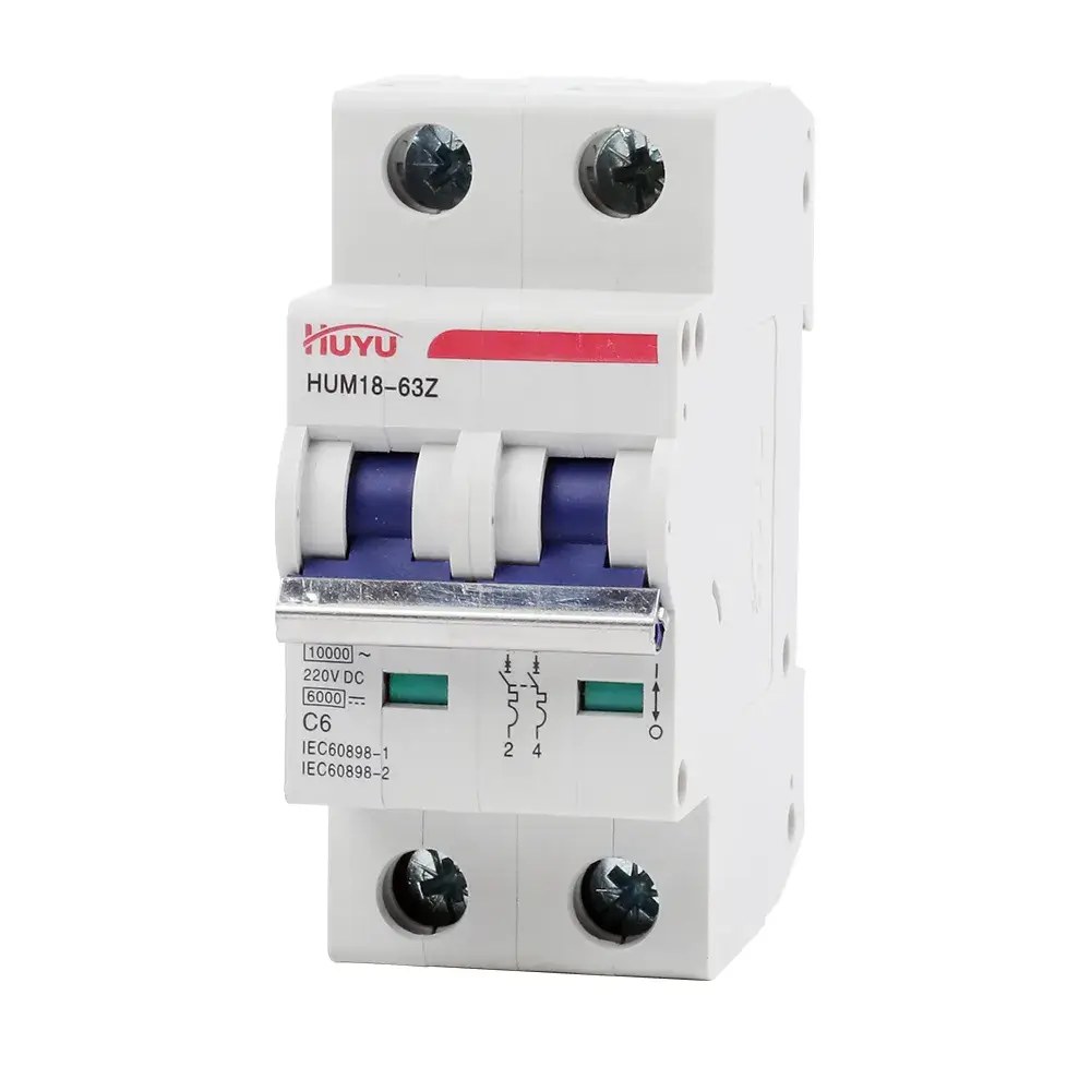 HUM18-63Z Bộ ngắt mạch vi mô xoay chiều/xoay chiều - Ảnh 2